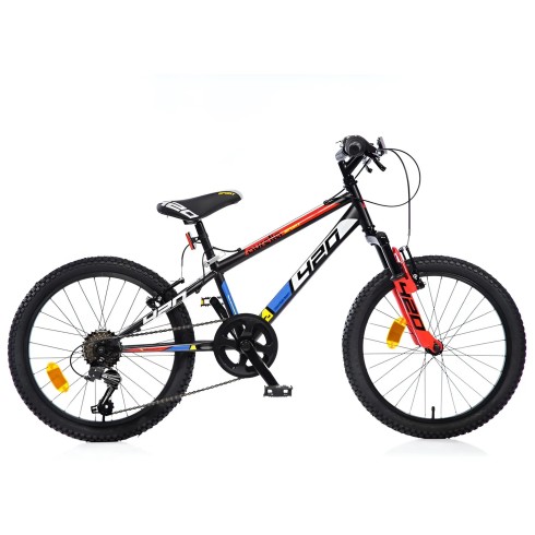 Bicicletta MTB Moutain Bike 20 Pollici Nera