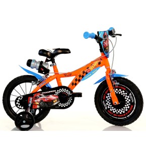Bicicletta da Bambino Hot Wheels 14 Pollici 3 4 5 6 anni con Rotelle