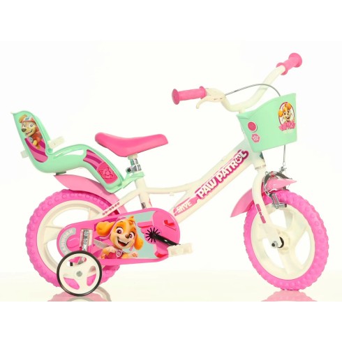 Bicicletta Paw Patrol Bambina 12 Pollici Bici 3 4 5 anni Rotelle