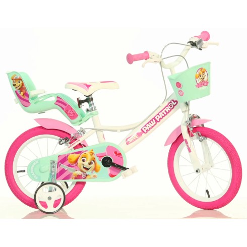 Bicicletta per Bambina 14 Pollici Paw Patrol 3 4 5 6 Anni