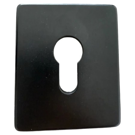Kit Maniglia Porta Blindata Nero con Accessori Quadri Completo