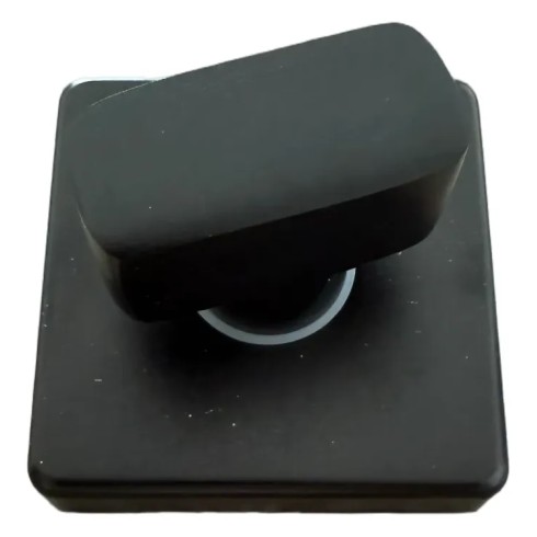 Kit Maniglia Porta Blindata Nero con Accessori Quadri Completo