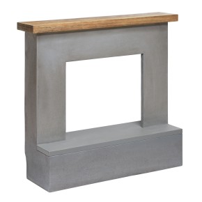 Cornice per Camino Finto Caminetto Tagu Rolf Grey