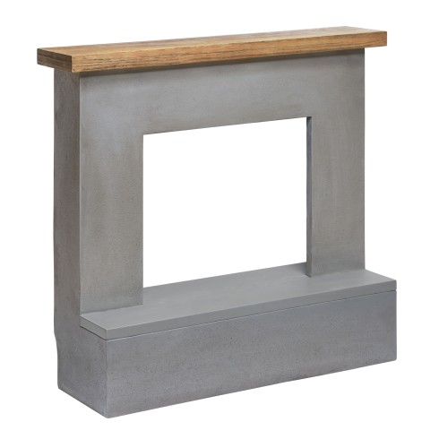 Cornice per Camino Finto Caminetto Tagu Rolf Grey
