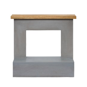 Cornice per Camino Finto Caminetto Tagu Rolf Grey 2