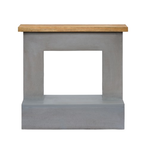 Cornice per Camino Finto Caminetto Tagu Rolf Grey
