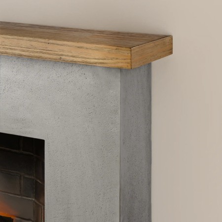 Camino Elettrico Tagu Rolf PowerFlame2 1600w Cemento Grigio