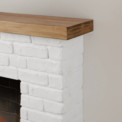 Camino Elettrico Tagu Rolf PowerFlame2 1600w Cemento Bianco