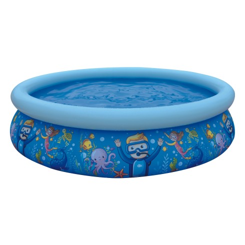 Piscina Autoportante Tonda Blu Marino 200 cm h47 cm