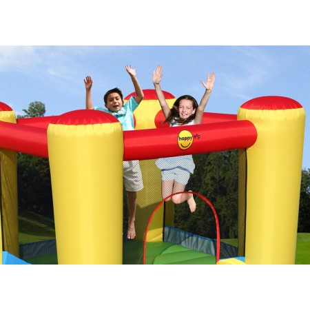 Gioco Gonfiabile per Bambini Salterello con Scivolo Castello Gonfiatore Aria