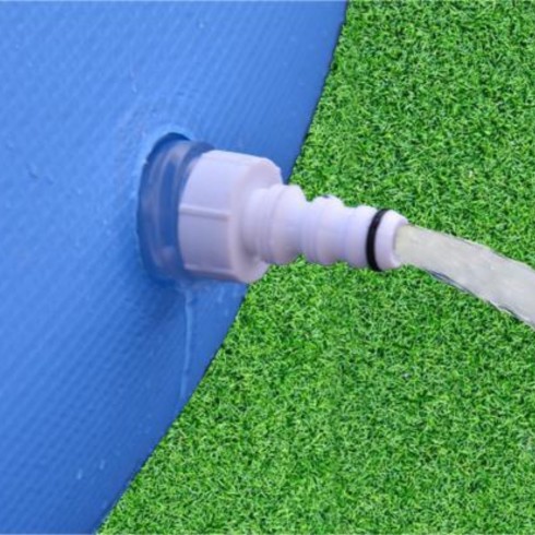 Piscina Tonda 360 cm Fuori Terra con Pompa Filtro h76 cm