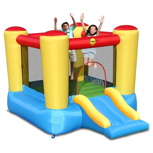 Gioco Gonfiabile per Bambini Salterello con Scivolo Castello Gonfiatore Aria