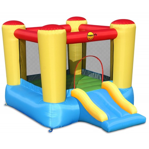 Gioco Gonfiabile per Bambini Salterello con Scivolo Castello Gonfiatore Aria
