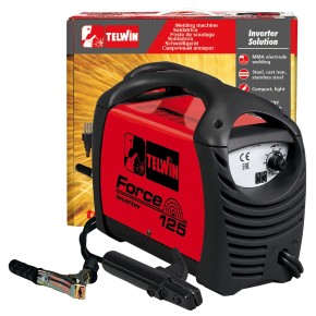 Saldatrice Inverter a Elettrodo Telwin Force 125 2.3 Kw Saldatura Professionale