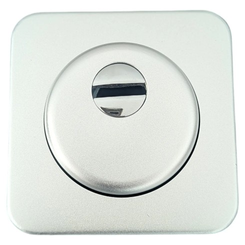 Maniglia Porta Blindata Kit Accessori Quadrato con Pomo Esterno