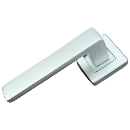 Maniglia Porta Blindata Kit Accessori Quadrato con Pomo Esterno
