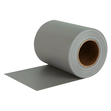 Strisce frangivista PVC 19 cm x 35 m protezione privacy grigio pietra