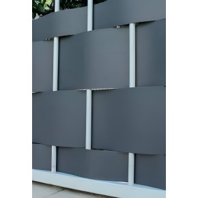 Strisce frangivista PVC 19 cm x 35 m verde protezione recinzione 2