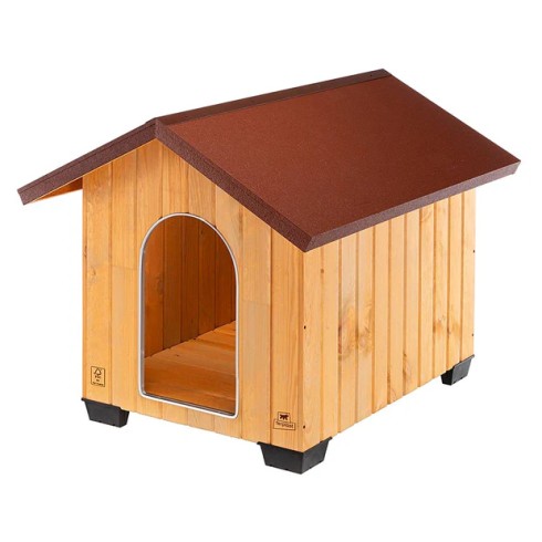 Cuccia per Cani in Legno Grande 89,5x111,5x90 da Esterno