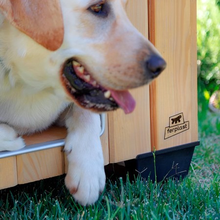 Cuccia per Cani in Legno Grande 89,5x111,5x90 da Esterno