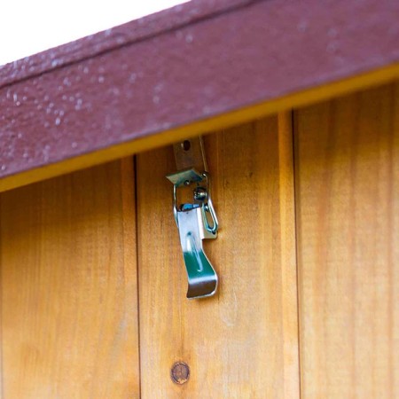 Cuccia per Cani in Legno Grande 89,5x111,5x90 da Esterno