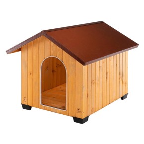 Cuccia per Cani maxi 107,5x130x103 cm da esterno in legno