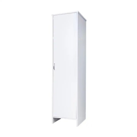 Mobile Bagno a Colonna in PVC Bianco 46,5x49x182 cm Lavanderia