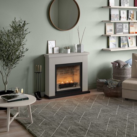 Camino da Arredo a Candele TAGU ZenFlame Frode Beige