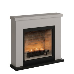 Camino da Arredo a Candele TAGU ZenFlame Frode Beige 2