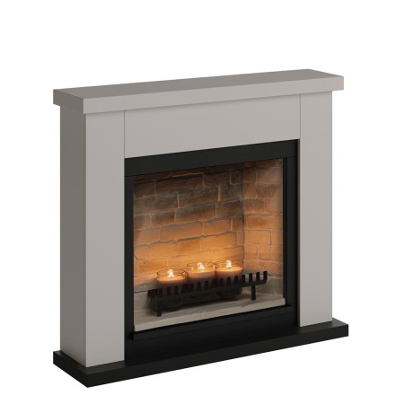 Camino da Arredo a Candele TAGU ZenFlame Frode Beige