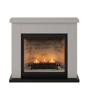 Camino da Arredo a Candele TAGU ZenFlame Frode Beige