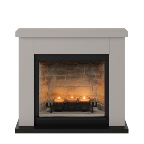 Camino da Arredo a Candele TAGU ZenFlame Frode Beige