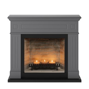 Camino da Arredo a Candele TAGU ZenFlame Larsen Grigio