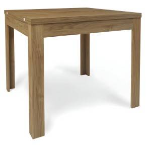 Tavolo a Libro 90x90 cm Finitura Noce Stelvio