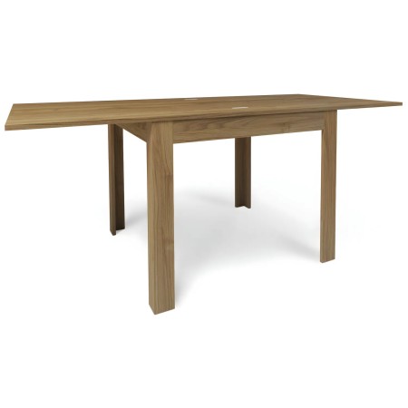 Tavolo a Libro 90x90 cm Finitura Noce Stelvio