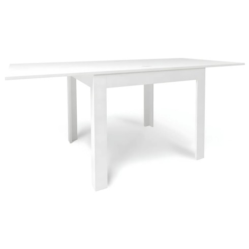 Tavolo a Libro 90x90 cm Bianco Moderno