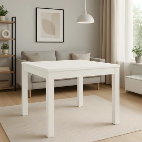 Tavolo a Libro 90x90 cm Bianco Moderno 2