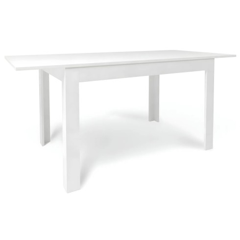 Tavolo Allungabile 120x80 cm Bianco Moderno
