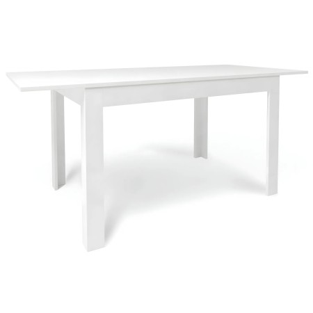 Tavolo Allungabile 120x80 cm Bianco Moderno