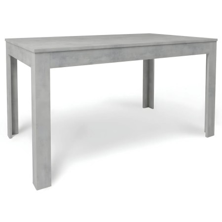 Tavolo da Pranzo Allungabile 140x80 cm Finitura in Cemento