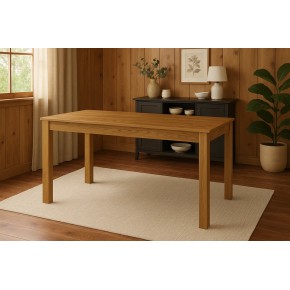 Tavolo Estensibile 140x80 cm Finitura Noce Stelvio 2