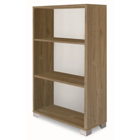 Libreria a Giorno 70x29x118 cm Noce con Ripiani Regolabili