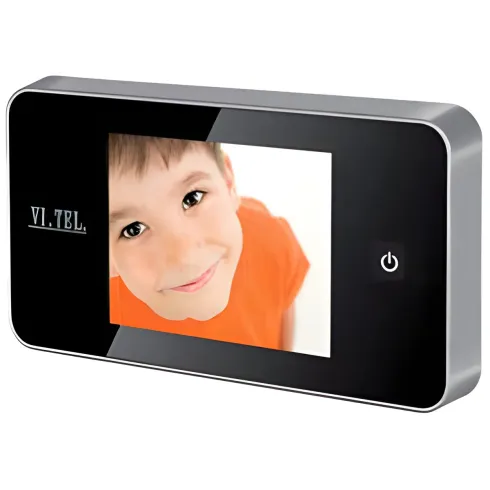 Spioncino Digitale 105° Oro Display 2,6" Porte 38–110 mm