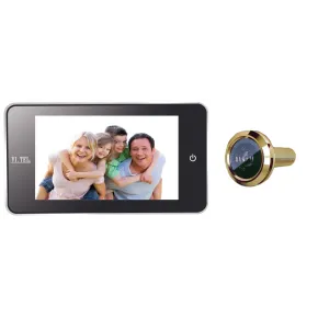 Spioncino Digitale Oro 110° Display 4" Porte 38–110 mm Visione Ampia