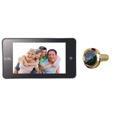 Spioncino Digitale Oro 110° Display 4" Porte 38–110 mm Visione Ampia