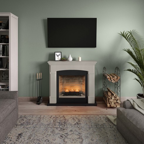 Camino da Arredo a Candele TAGU ZenFlame Helmi Beige