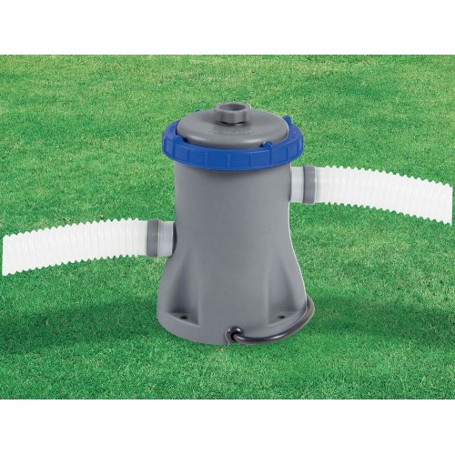 Bestway Pompa Filtro a Cartuccia 1249 l/ora Piscina Filtraggio Depurazione Acqua