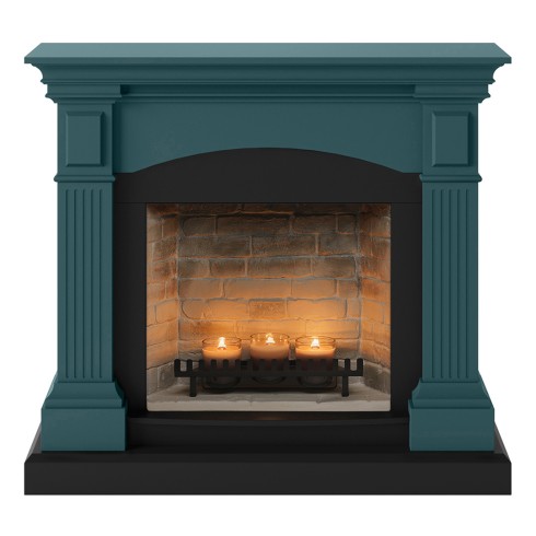 Camino da Arredo a Candele TAGU ZenFlame Magna Turchese