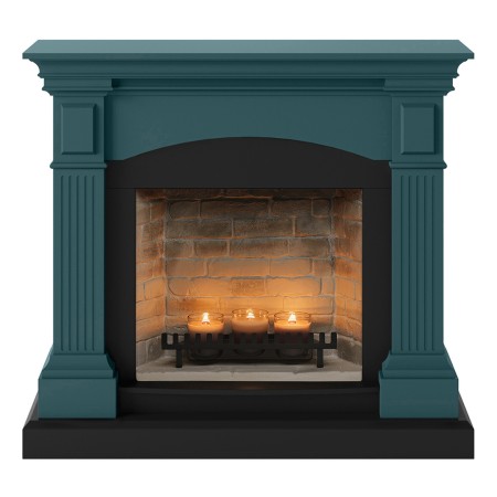 Camino da Arredo a Candele TAGU ZenFlame Magna Turchese