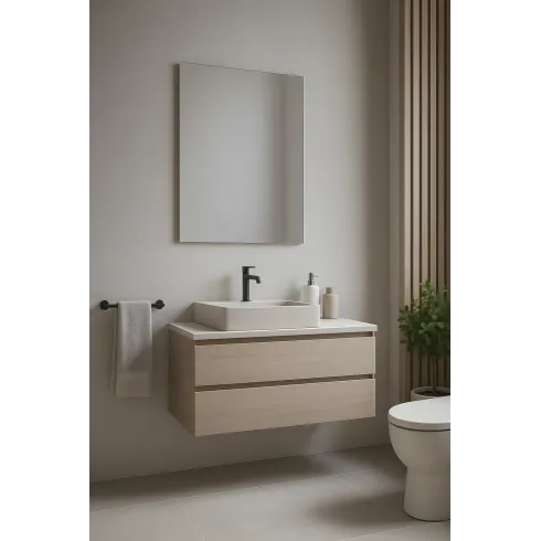Specchio da Bagno 45x60 cm a Filo Lucido Reversibile